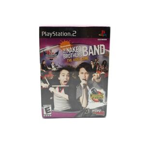 PS2 The Naked Brothers Band with Microphone Sony Playstation 2 Brand New SEALED